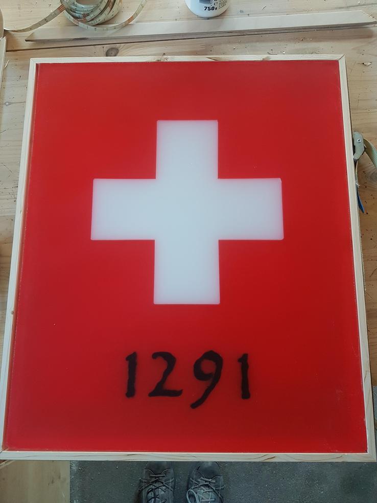 Wandbild Schweiz