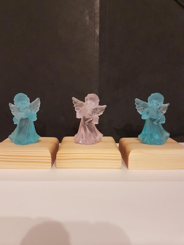 Lampe Emgel Holz Epoxidharz